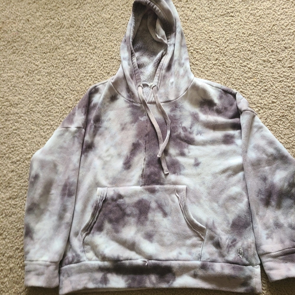 Free People Movement Super Cute, Cozy Tie-Dye Hoodie - Size Small